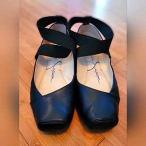 Jessica Simpson Ballerina Flats Size 6 1/2 Black